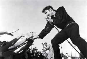 Elvis Presley in Tupelo, Mississippi Sept 26, 1956 © 1978 Roger MarshutzÑMPTV